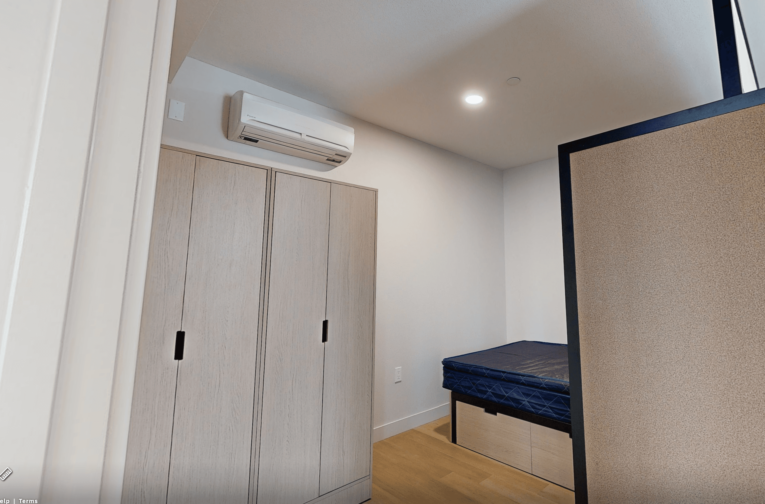 Your side of the bedroom